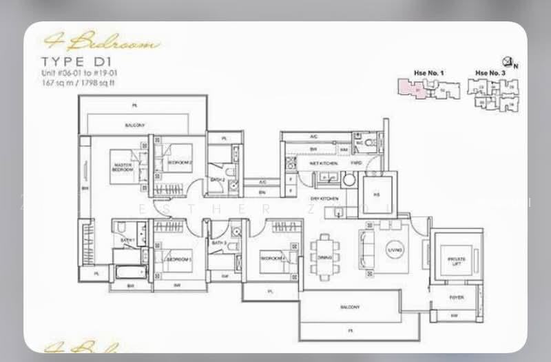 Lincoln Suites, S$ 8,500 (Negotiable) /mo, 1,800 sqft, Condos - Condominium
