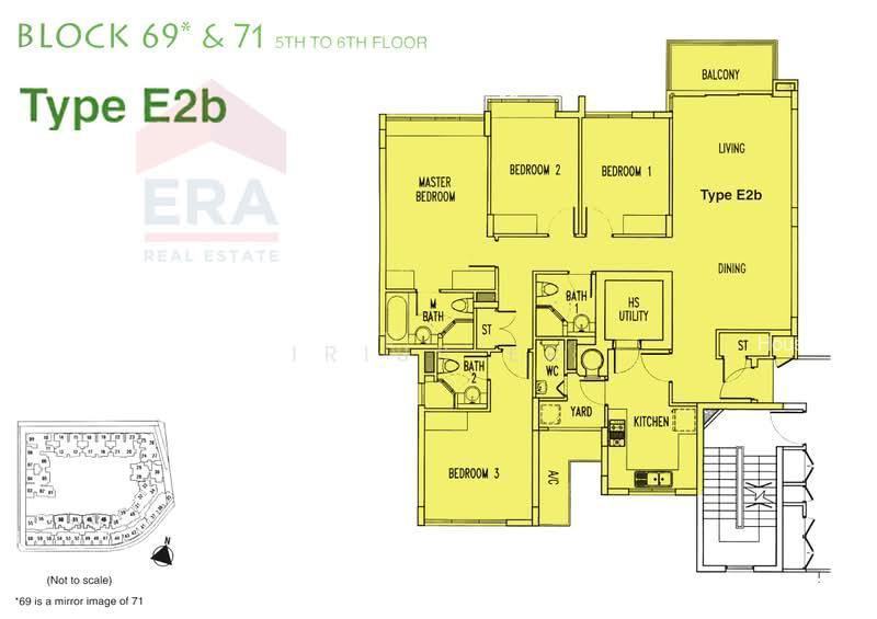 The Waterina, S$ 7,000 (可协商价格) /月, 1,658 sqft, 公寓 - Apartment