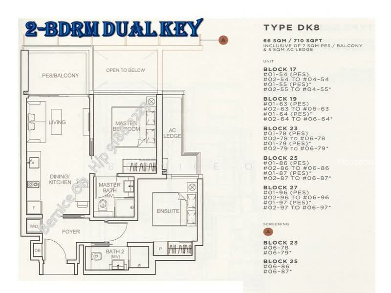 Sophia Hills, S$ 4,899 /mo, 710 sqft, Condos - Condominium