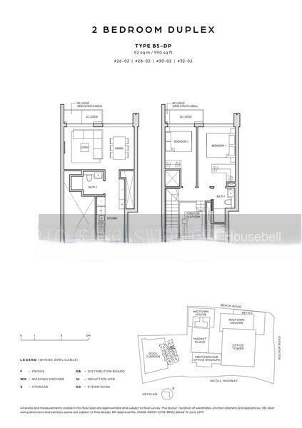 Midtown Bay, S$ 2,810,000 (Starting From), 990 sqft, Condos - Condominium