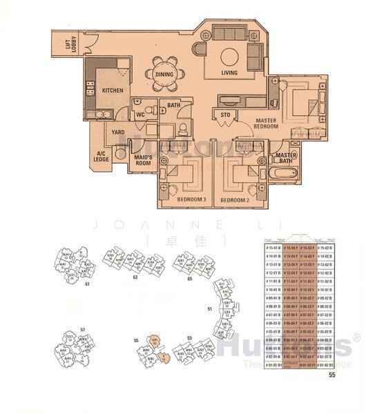 The Tropica, S$ 1,800,000 (Negotiable), 1,238 sqft, Condos - Condominium