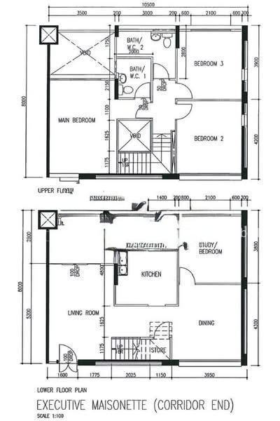 408 Pasir Ris Drive 6, S$ 4,300 (可协商价格) /月, 1,571 sqft, 组屋 - Executive Maisonette