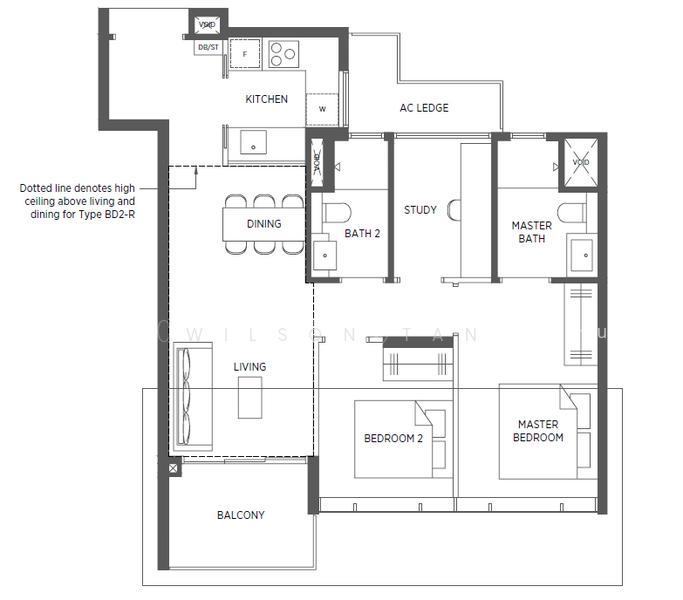 Parc Esta, S$ 5,500 /月, 829 sqft, 公寓 - Condominium