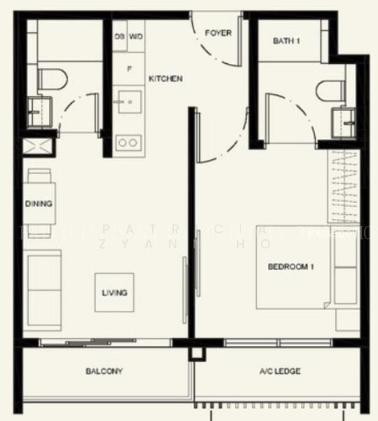 38 Jervois, S$ 4,000 /mo, 474 sqft, Condos - Condominium