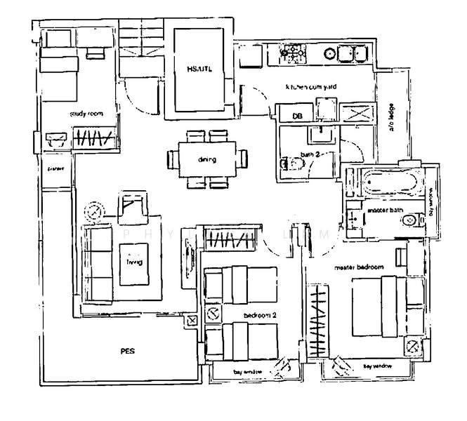 The Maylea, S$ 4,668 /mo, 990 sqft, Condos - Condominium