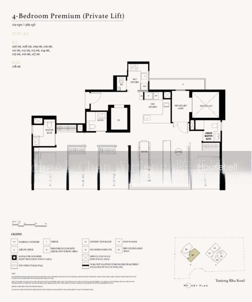 Arina East Residences, S$ 3,977,000, 1,389 sqft, Condos - Condominium