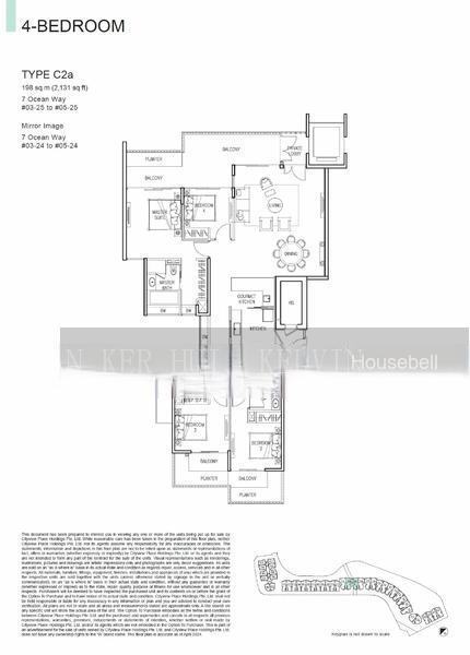 The Residences at W Sentosa Cove, S$ 2,907,200 (Starting From), 1,658 sqft, Condos - Condominium