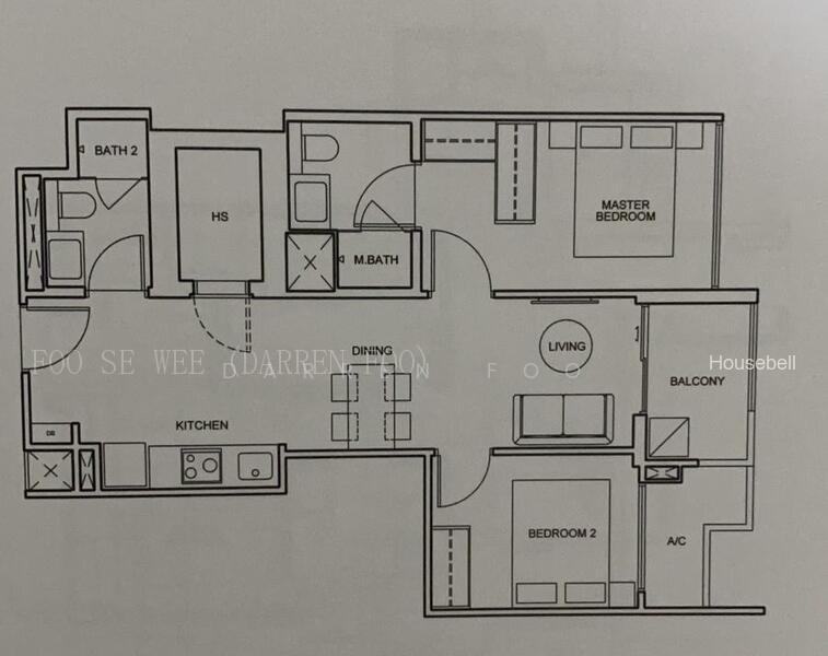 33 Residences, S$ 3,949 /月, 700 sqft, 公寓 - Condominium