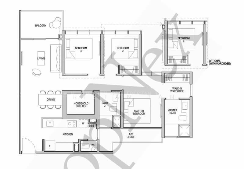 Kopar At Newton, S$ 7,900 (可协商价格) /月, 1,055 sqft, 公寓 - Condominium