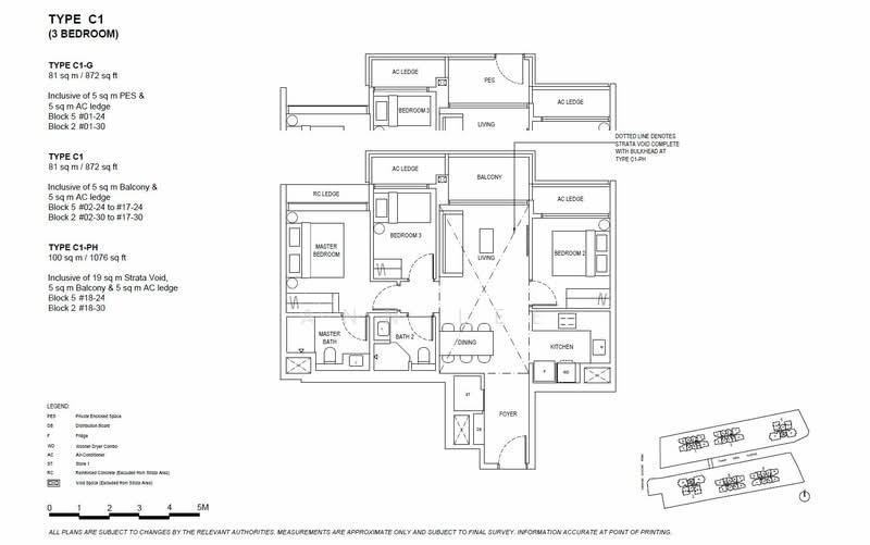 The Continuum, S$ 2,959,000, 1,076 sqft, Condos - Apartment