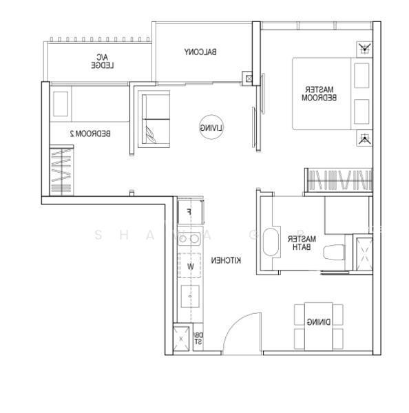 The Poiz Residences, S$ 4,200 (Negotiable) /mo, 581 sqft, Condos - Condominium