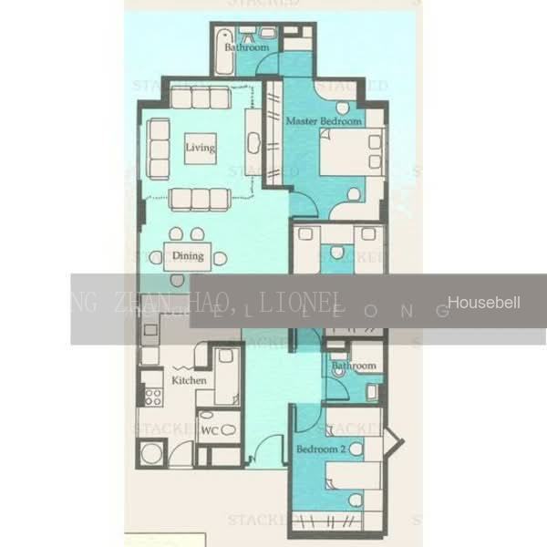 Ava Towers, S$ 1,850,000, 1,173 sqft, Condos - Apartment