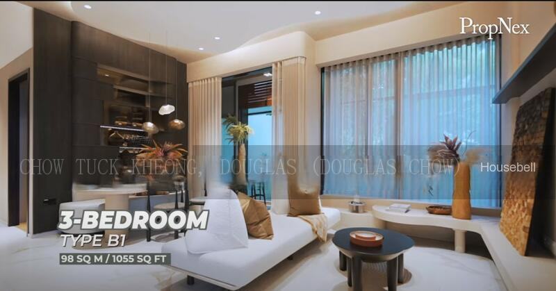The Hillshore, S$ 1,888,000, 829 sqft, 公寓 - Condominium