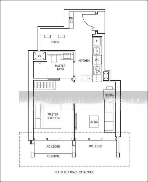 CanningHill Piers, S$ 1,598,000 (Negotiable), 506 sqft, Condos - Condominium