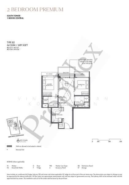 Sky Eden @ Bedok, S$ 1,650,000 (最低价格), 689 sqft, 公寓 - Condominium