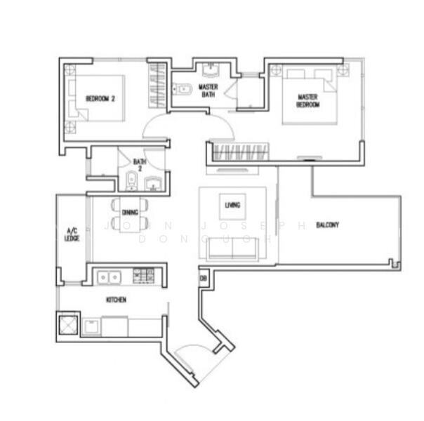 Miltonia Residences, S$ 1,180,000 (Negotiable), 861 sqft, Condos - Condominium