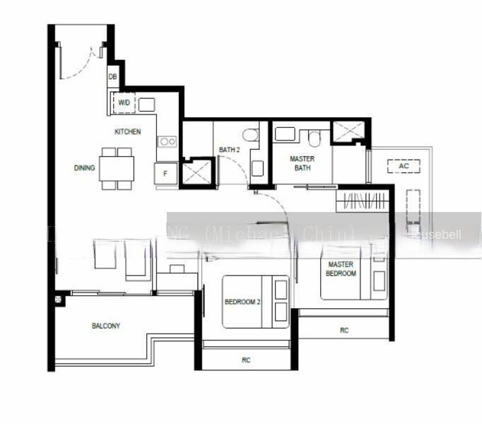 Kassia, S$ 1,581,000, 753 sqft, Condos - Condominium