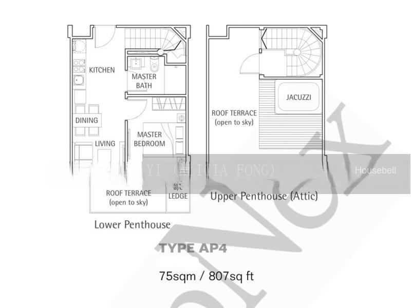 Rezi 26, S$ 998,000 (最低价格), 807 sqft, 公寓 - Condominium