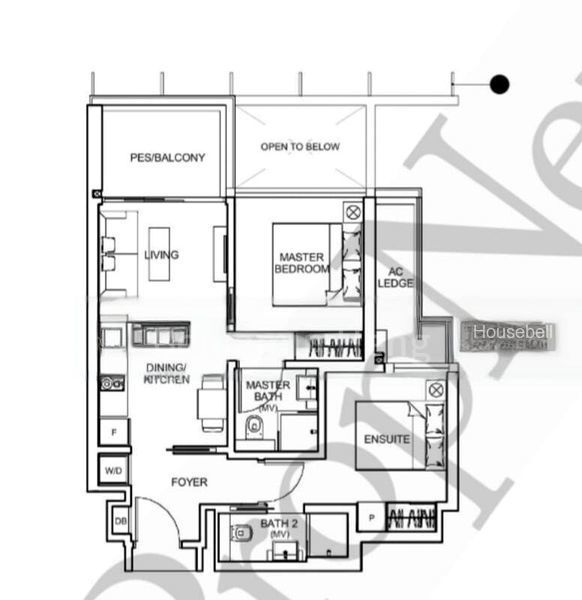 Sophia Hills, S$ 1,550,000, 710 sqft, Condos - Condominium