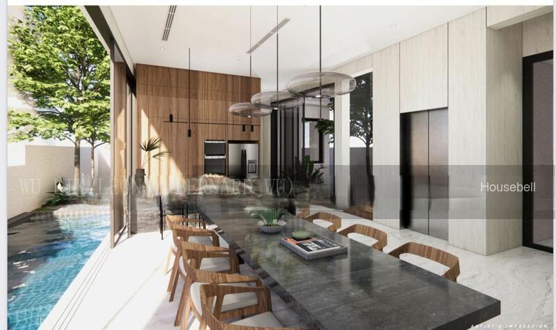 Modern Brand New Bungalow Near Orchard / Bukit Timah, S$ 20,000,000 (Negotiable), 8,400 sqft, Landed - Bungalow House