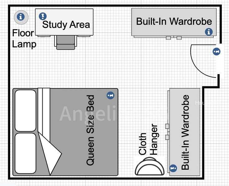 Vanadium, S$ 1,790 /mo, 300 sqft, Condos - Apartment