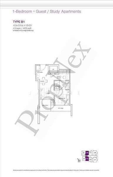 Centra Heights, S$ 1,300,000 (Negotiable), 570 sqft, Condos - Condominium