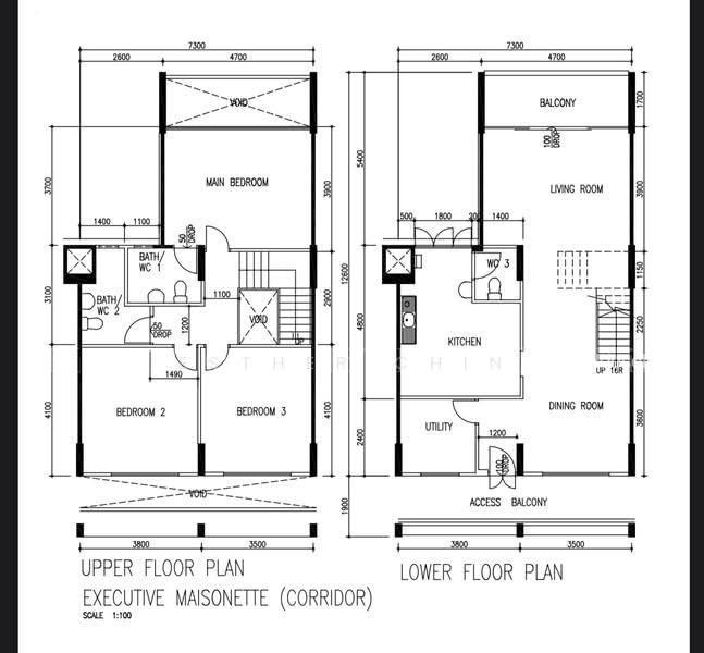 614 Yishun Street 61, S$ 988,000 (最低价格), 1,572 sqft, 组屋 - Executive Maisonette