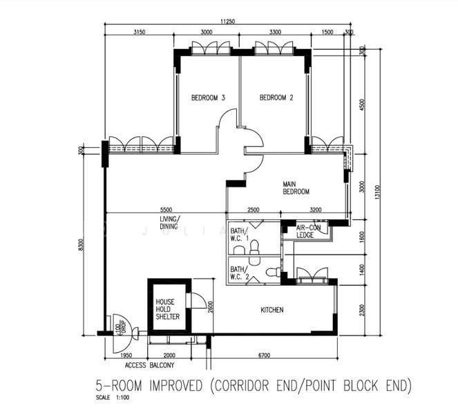 Choa Chu Kang Yew Tee 5 Rooms HDB(7)
