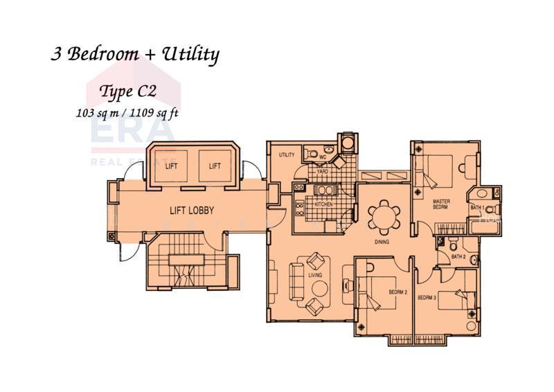 Tanglin Regency, S$ 2,000,000 (Starting From), 1,109 sqft, Condos - Condominium