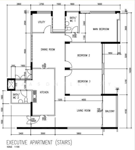 125 Bukit Batok Central, S$ 900,000 (Starting From), 1,550 sqft, HDB - Executive Apartment
