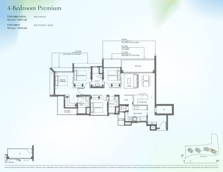 Canberra Crescent Residences, S$ 2,653,994, 1,324 sqft, 公寓 - Condominium