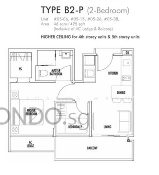 Casa Cambio, S$ 925,000 (可协商价格), 495 sqft, 公寓 - Condominium