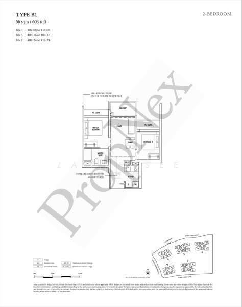 The Botany at Dairy Farm, S$ 1,329,999 (最低价格), 603 sqft, 公寓 - Condominium