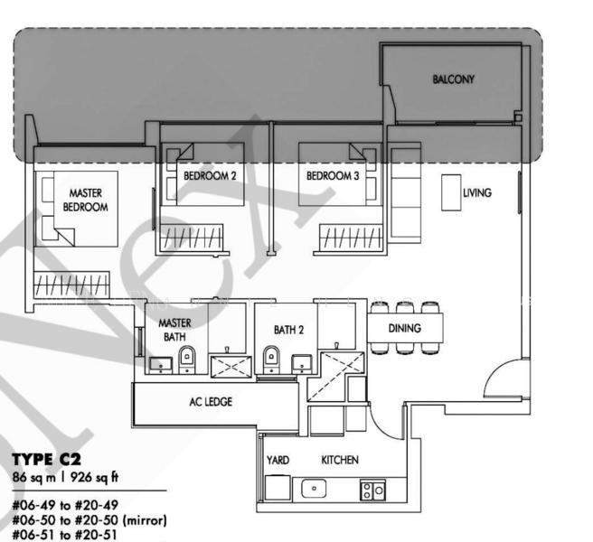 Sol Acres, S$ 1,420,000 (Starting From), 926 sqft, Condos - Executive Condominium