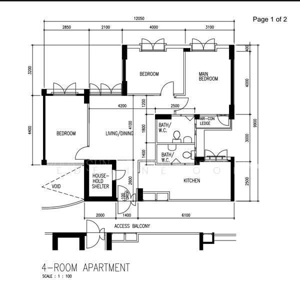 655A Jurong West Street 61, S$ 578,000 (Negotiable), 926 sqft, HDB - 4 A