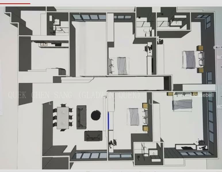 Mandalay Towers, S$ 4,180,000, 2,497 sqft, Condos - Condominium