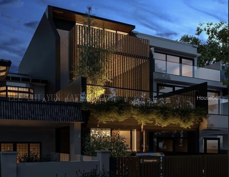 Brand New 2.5+Mezz Storey Terrace @ Serangoon Garden, Portchester, Farleigh Ave vicinity, S$ 7,388,000, 6,000 sqft, 有地 - Terraced House