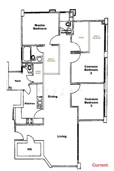 Super Cheap Freehold 4 Bedroom Mins walk to MRT(7)
