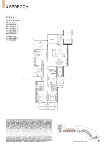 The Residences at W Sentosa Cove, S$ 2,907,200, 1,658 sqft, 公寓 - Condominium