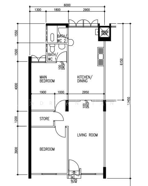 138 Bedok North Street 2, S$ 420,000 (Negotiable), 721 sqft, HDB - 3 NG