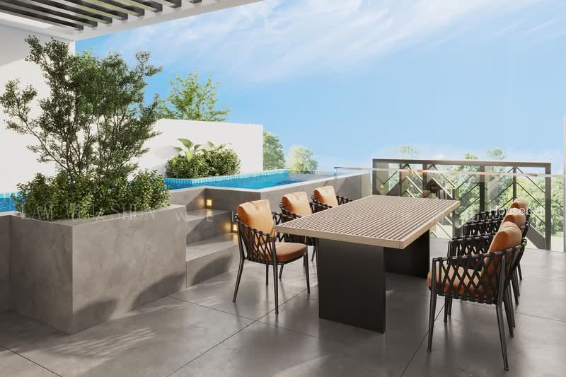 ⭐️Brand New⭐️Freehold⭐️Infinity Pool⭐️South Facing⭐️Lift⭐️1km Haig Girls & TKPS, S$ 7,500,000, 5,185 sqft, 有地 - Terraced House