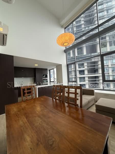 Rare High Floor Sea View Loft Unit Tanjong Pagar CIty Living(3)