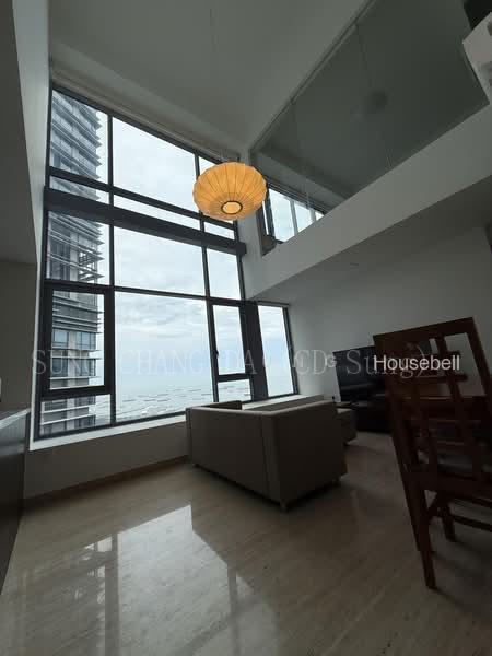 Rare High Floor Sea View Loft Unit Tanjong Pagar CIty Living(4)