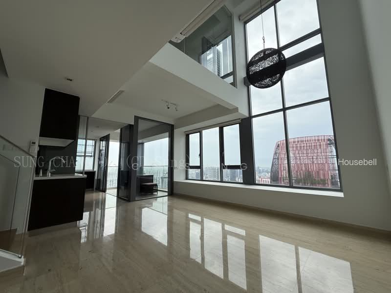 Rare High Floor Sea View Loft Unit Tanjong Pagar CIty Living(1)