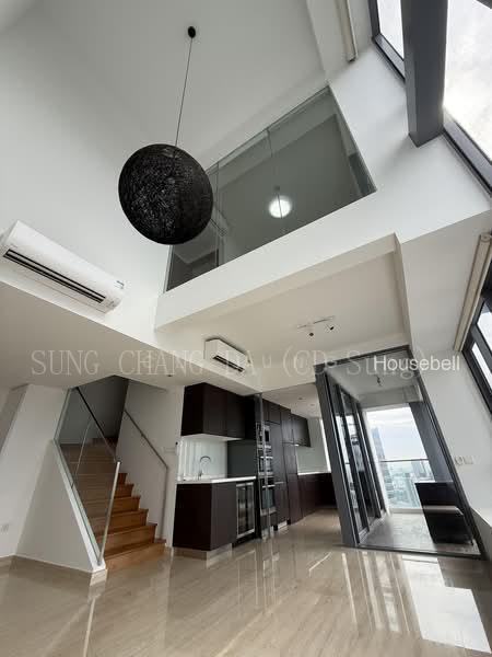 Rare High Floor Sea View Loft Unit Tanjong Pagar CIty Living(6)