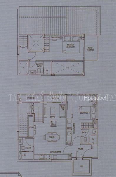 Prestige Point, S$ 2,500 (可协商价格) /月, 300 sqft, 公寓 - Apartment