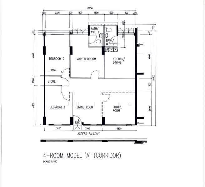 462 Hougang Avenue 10, S$ 798,000 (可协商价格), 1,130 sqft, 组屋 - 4 A