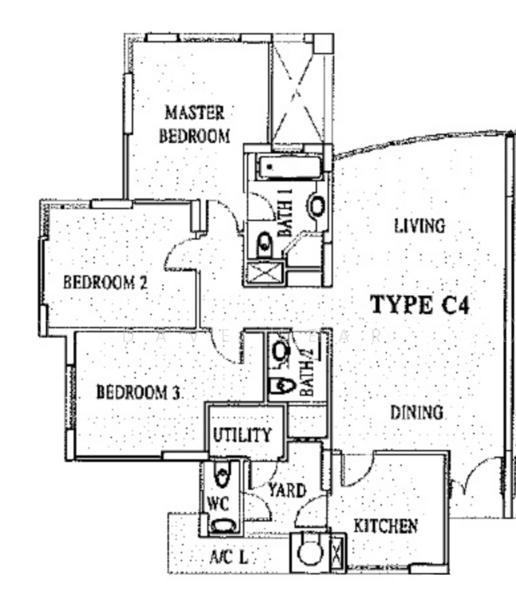 Seasons Park, S$ 1,798,888, 1,249 sqft, Condos - Condominium