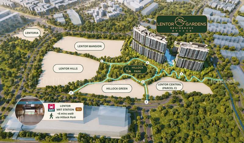 Lentor Gardens Residences 伦多花园 Near Lentor MRT(2)