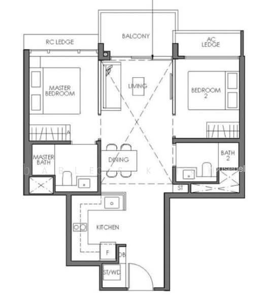 Sky Eden @ Bedok, S$ 1,690,000, 689 sqft, 公寓 - Condominium